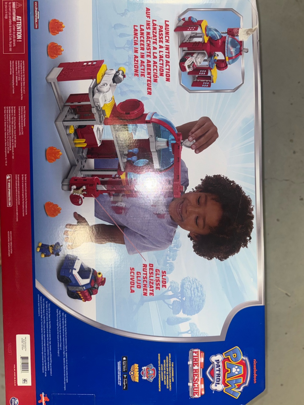 NIB Paw Patrol Ultimate Fire Rescue Command Center Playset - Marshall & Chase - Picture 6 of 6